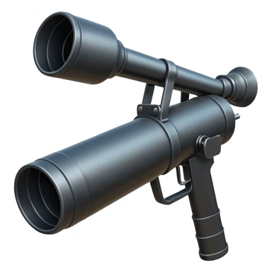 two-handled bazooka sticker