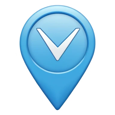 Verificación color azul para redes sticker