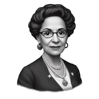 Julia Constancia de Burgos García was a Puerto Rican poet. As an advocate of Puerto Rican independence, she served as Secretary General of the Daughters of Freedom, the women's branch of the Puerto Rican Nationalist Party. burgundy  sticker