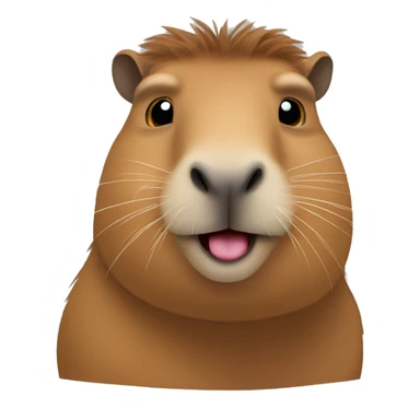 kulaklık takan capybara sticker
