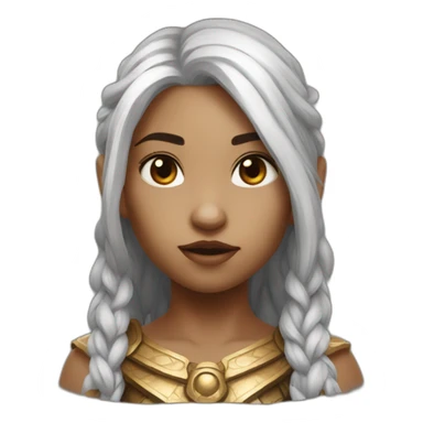 god of war girl version sticker