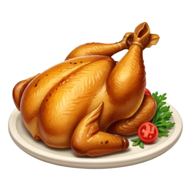 baked chicken sticker
