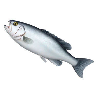 Pacific cod fillet with silver skin sticker