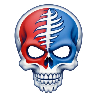 grateful dead steal your face logo sticker