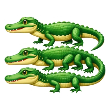 Baby gators sticker