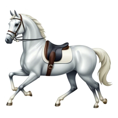 dressage horse sticker