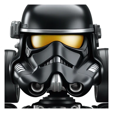 Hot wheels Hot rod Star Wars Death trooper racing car  sticker