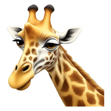 Giraffes acting like people ￼ sticker