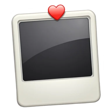 polaroid frame sans visage sticker