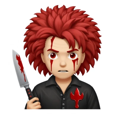 skib skib 67 slasher mad big hair kind sticker