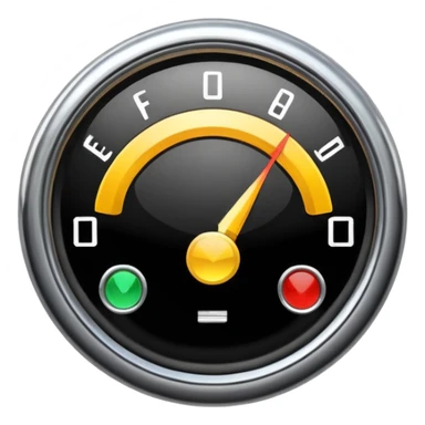 Fuel gage full sticker