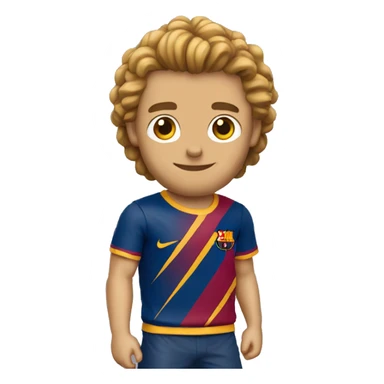 leopardo con playera del barcelona sticker