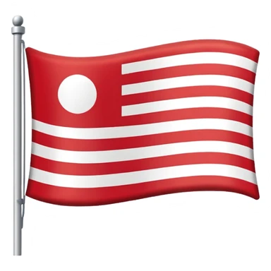 flag with the name mentira sticker