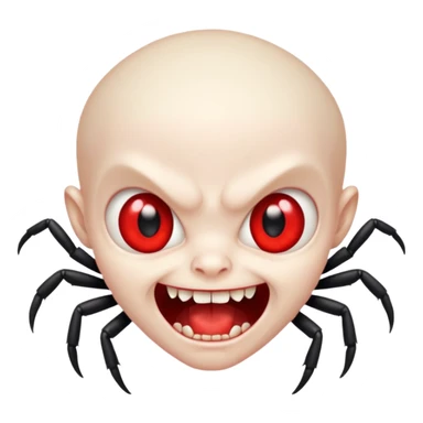 Baby spider vampire  sticker