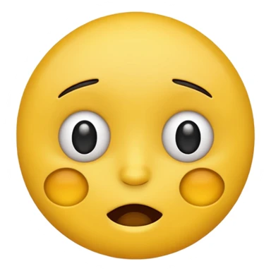 Yellow emoji tired with black eye bags under eyes sticker
