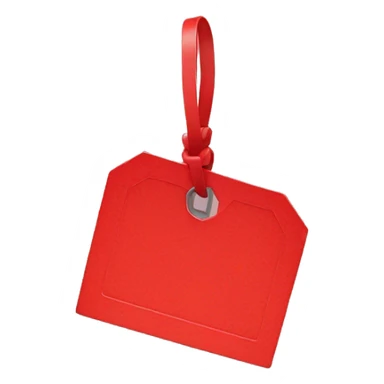 a red SALE tag sticker