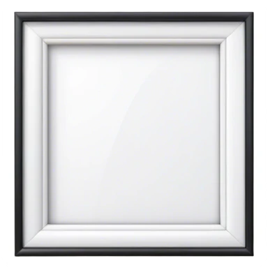 blank 3d room sticker