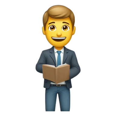 Por favor, crie um emoji representando um homem expressando negação. Certifique-se de incluir detalhes em sua feição para transmitir claramente a emoção de dizer 'não'." sticker
