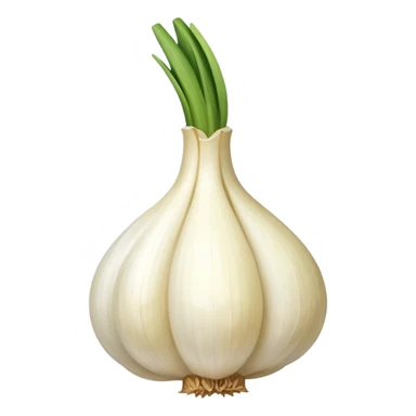single garlic piece sticker