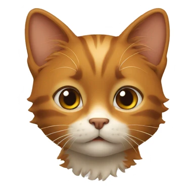 Chat roux sticker