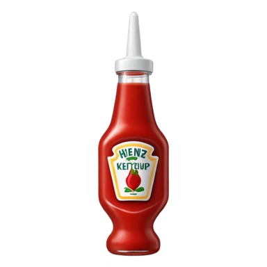 One Heinz Ketchup Sachets 10ml sticker