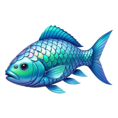 High resolution of  full body fish without distorted , extra hybrid sticker