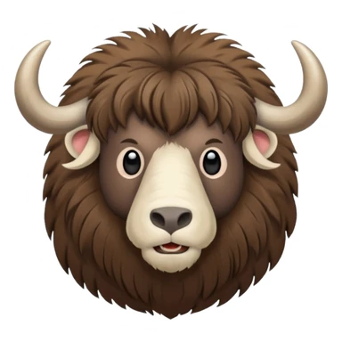 muskox sticker