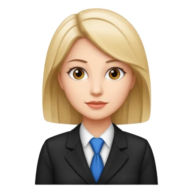 woman lawyer sticker