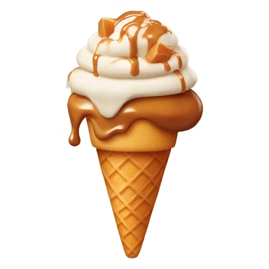 dulce de leche GRANIZADO HELADO sticker