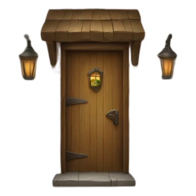 tavern door sticker
