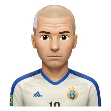 Zinedine zidane 2006 world cup final sticker