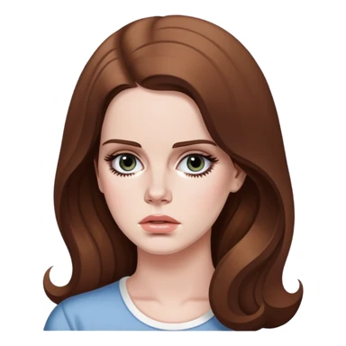 Lana Del Rey sad sticker