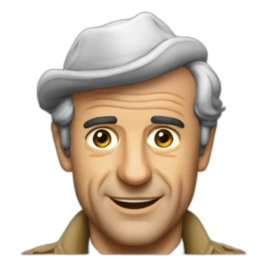 jean-paul belmondo sticker