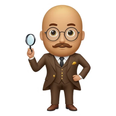 potato with a monocle and suit, memoji-inspired, standing confidently as a presidential candidate sticker