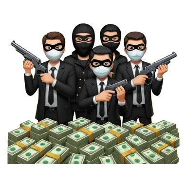 La casa de papel sticker