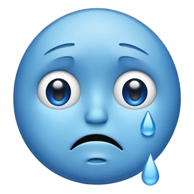 Crying emoji sticker