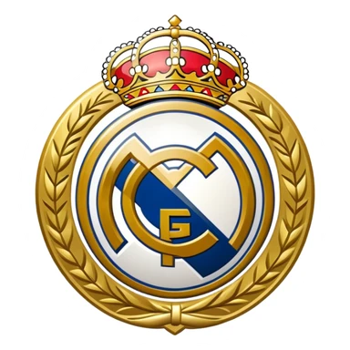 Escudo del Real Madrid sticker