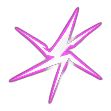 pink lightning thrown by voldemort's wand sticker