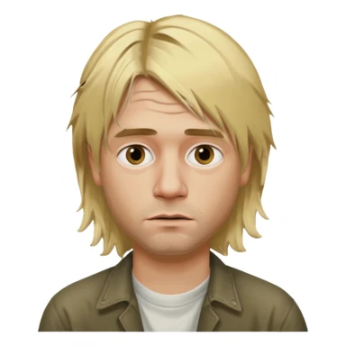 kurt cobain sticker