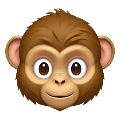 artist monkey sticker