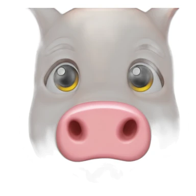 The little pig from three brothers who build a wood house sticker