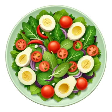 vegetarian salad sticker