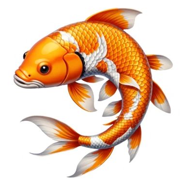 koi fish sticker