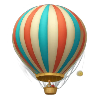 Montgolfière sticker