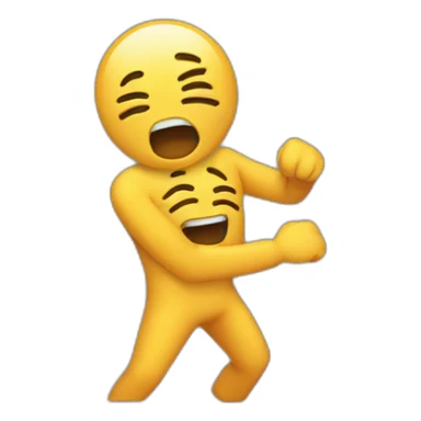 Emojis qui pleure et qui dab sticker