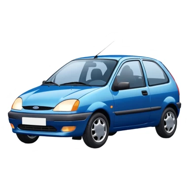 Ford fiesta 1998 MK4 compact sticker