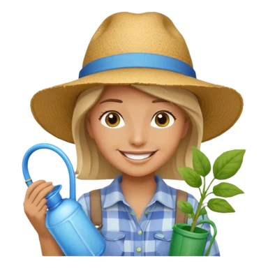 garden waterer sticker