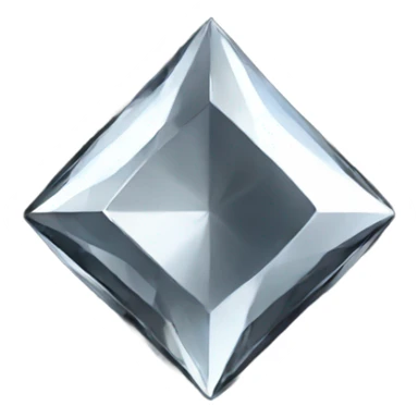 black diamond chrome four-point star diamond diamond star sticker
