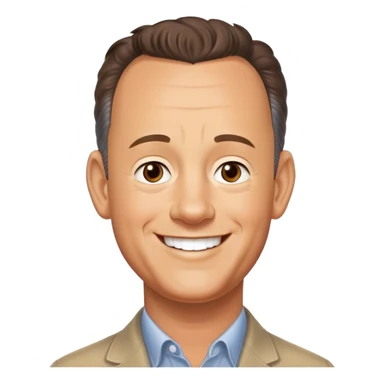 Tom hanks says thanks sticker