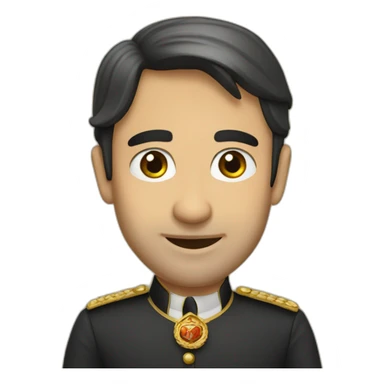 Príncipe rubio sticker